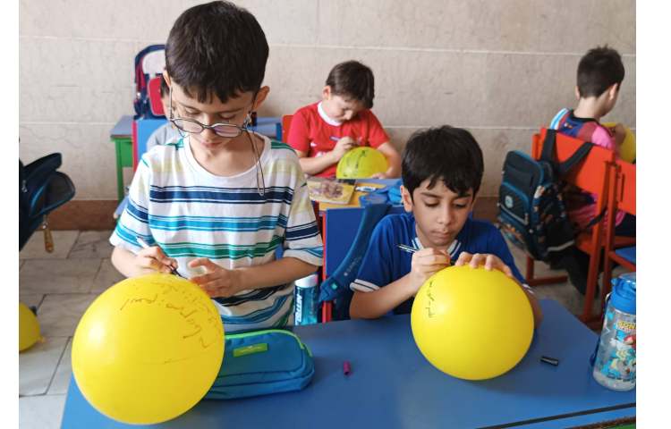 املای خلاق بادکنکی 7