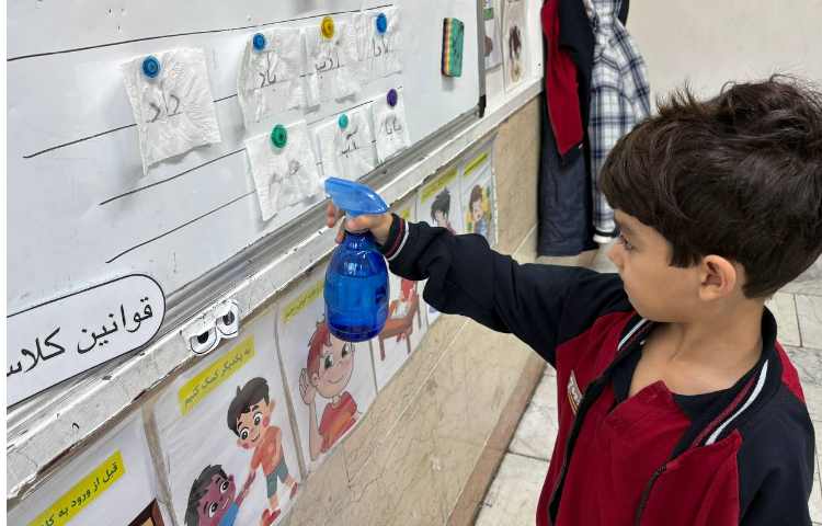 املای خلاق جادویی با دستمال 1