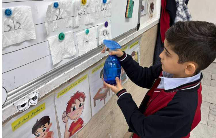 املای خلاق جادویی با دستمال 2