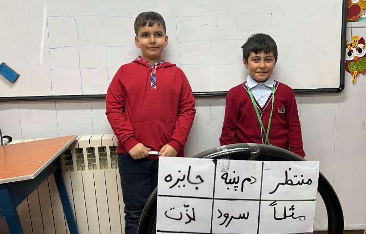 املای خلاق مسابقه ای از درس مدرسه خرگوش ها 3