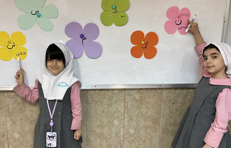 املای خلاق گل بهاری 2