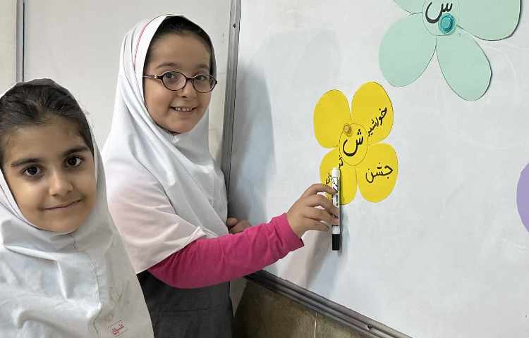 املای خلاق گل بهاری 3