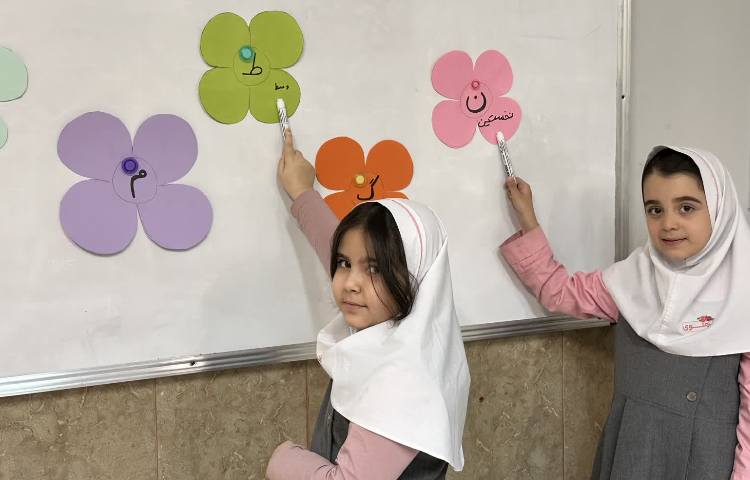 املای خلاق گل بهاری 5