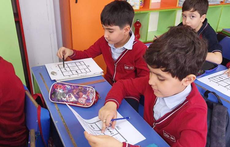 املای پازلی 5