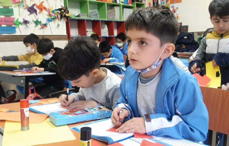 املای کاغذ رنگی 1