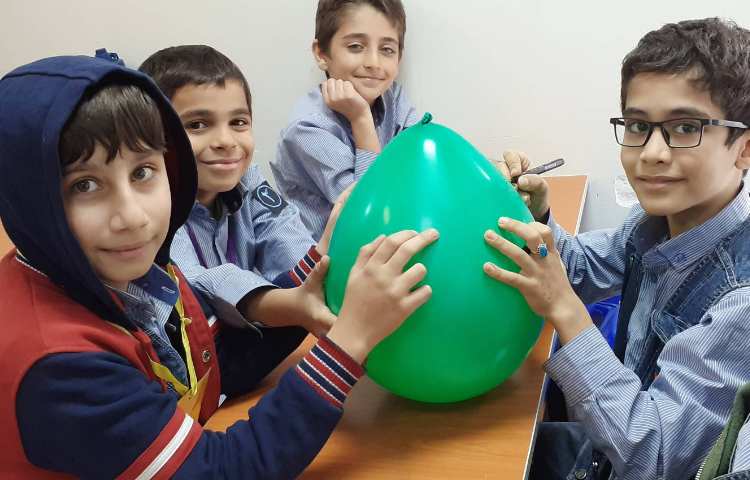 املا بادکنکی در کلاس انجام شد 1