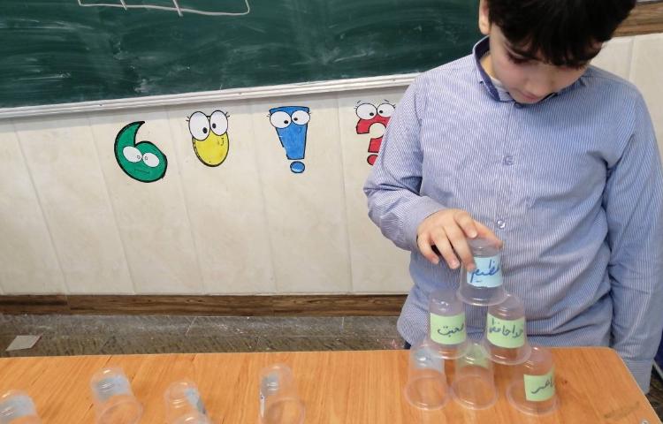 املا: بازی املا برای تقویت حافظه دیداری، ساخت برج کلمات 3