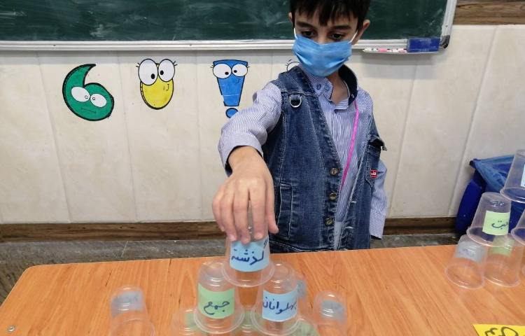 املا: بازی املا برای تقویت حافظه دیداری، ساخت برج کلمات 4