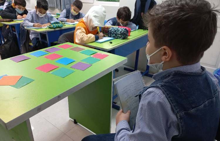 املا با کارت کلمات