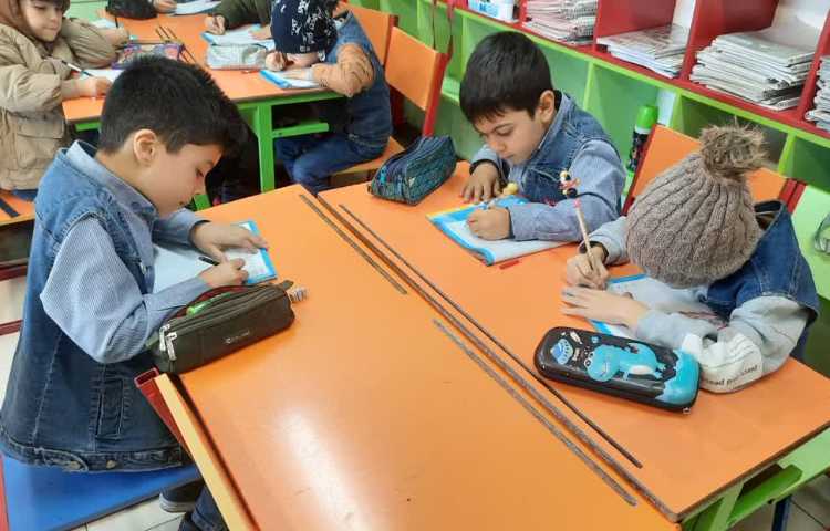 املا به صورت جمله سازی