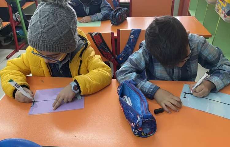 املا نویسی از نشانه های فارسی پایه اول 1