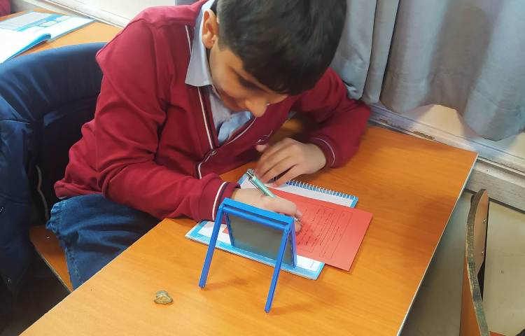 املا و نگارش - املا آیینه ای درس دوازدهم 13