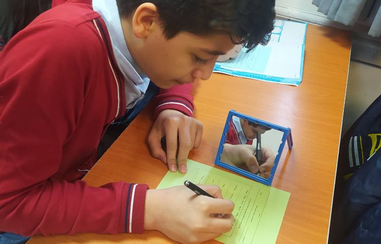 املا و نگارش - املا آیینه ای درس دوازدهم 6