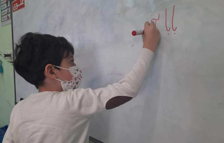 املا پای تخته ای پایه اول دبستان 7