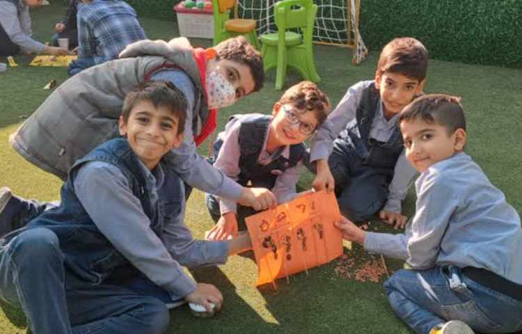 اموزش جدول ارزش مکانی به صورت دست ورزی 4