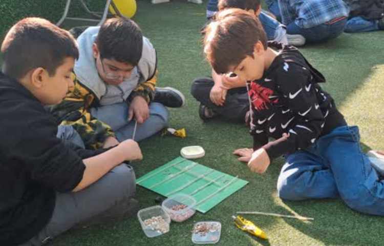 اموزش جدول ارزش مکانی به صورت دست ورزی 5