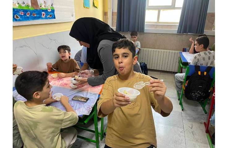 اموزش مبحث خوشمزه ی مخلوط و محلول همراه با تهیه ی سالاد ماکارانی 8