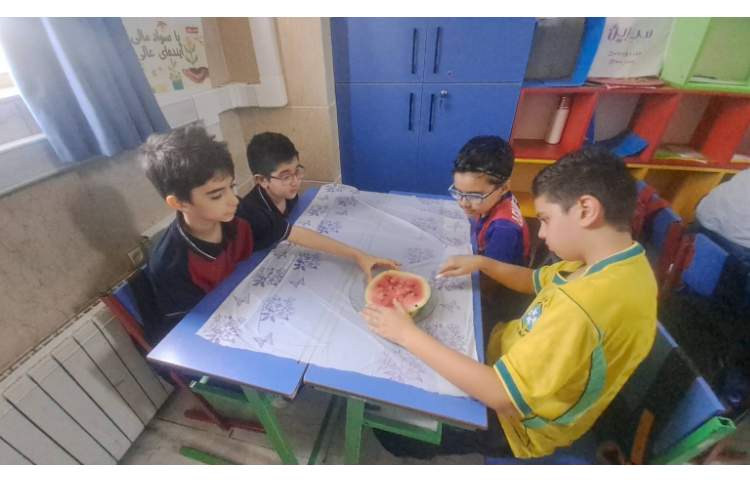 اموزش کسر خوشمزه همراه با دست ورزی خوردنی 2