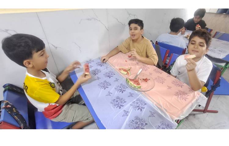 اموزش کسر خوشمزه همراه با دست ورزی خوردنی 7