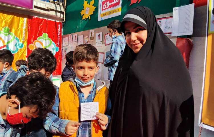 :انتخابات شورای دانش آموزی، دبستان پسرانه علوی 5