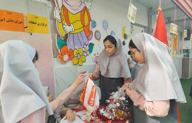 انتخابات شورای دانش آموزی و HS 34