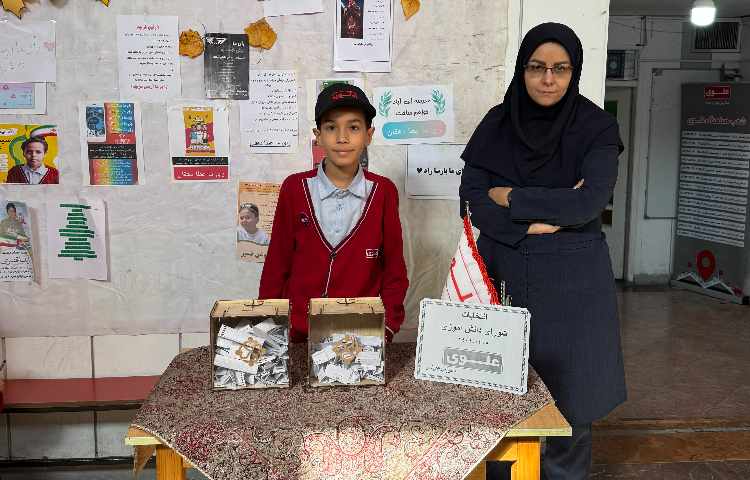 انتخابات شورای دانش آموزی 12