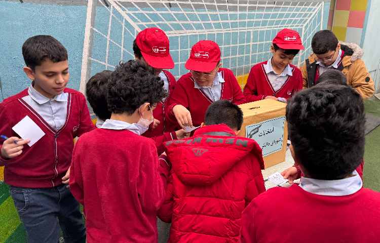 انتخابات شورای دانش آموزی 8