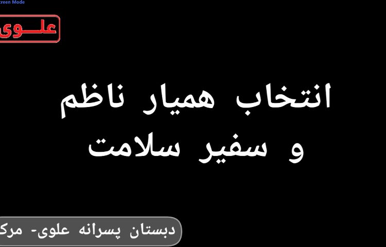 انتخاب همیار ناظم و سفیر سلامت