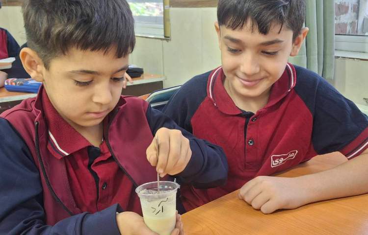 انجام آزمایش انواع مخلوط ها 2