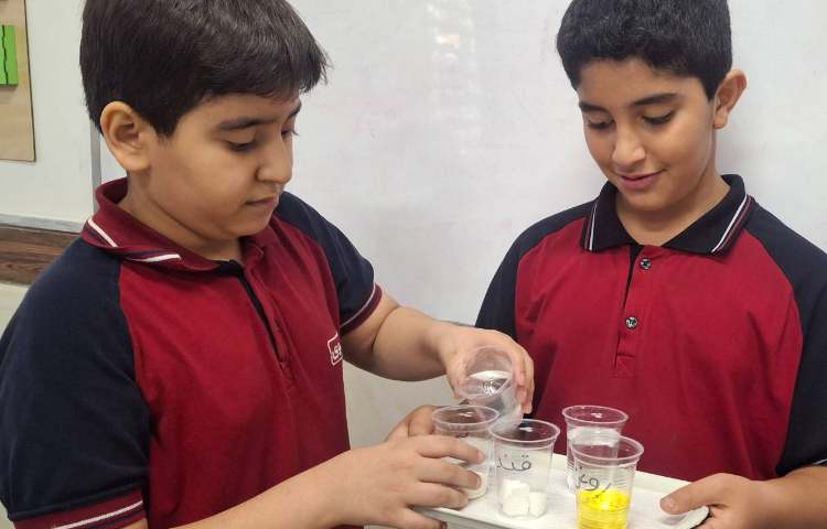 انجام آزمایش انواع مخلوط ها 6