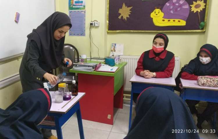 انجام آزمایش درس علوم 1