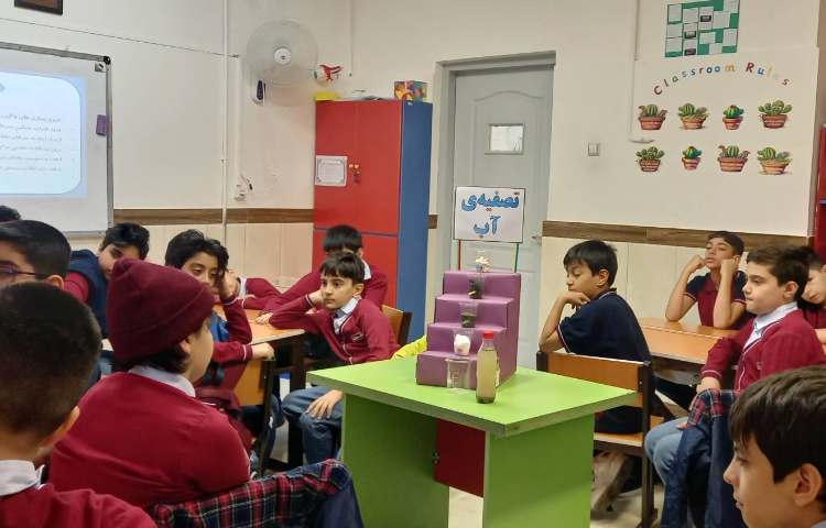 انجام آزمایش و مشاهده‌ی مراحل تصفیه‌ی آب 1