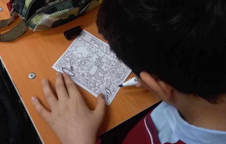 انجام بازی اشیاء گم شده با هدف افزایش دقت دیداری دانش‌آموزان 5