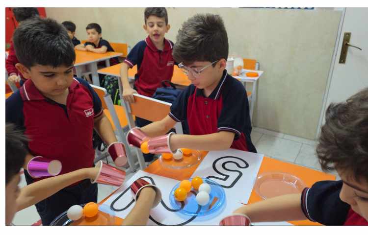 انجام بازی مرتبط با اعداد 1 تا 5 4