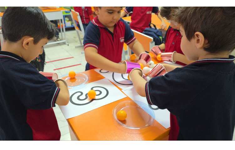 انجام بازی مرتبط با اعداد 1 تا 5 7