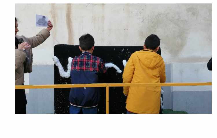 انجام بازی های شاد انگلیسی در صبحگاه زبانی هفته ملی علوم 4