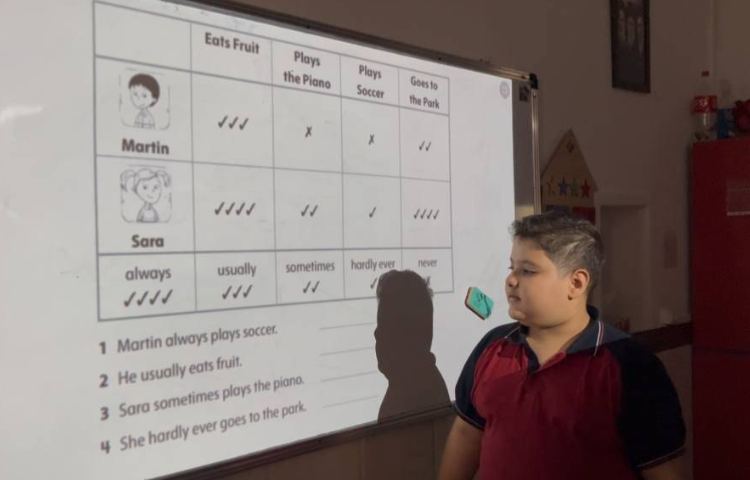 انجام بازی و کاربرگ جهت مرور Adverbs of Frequency 3