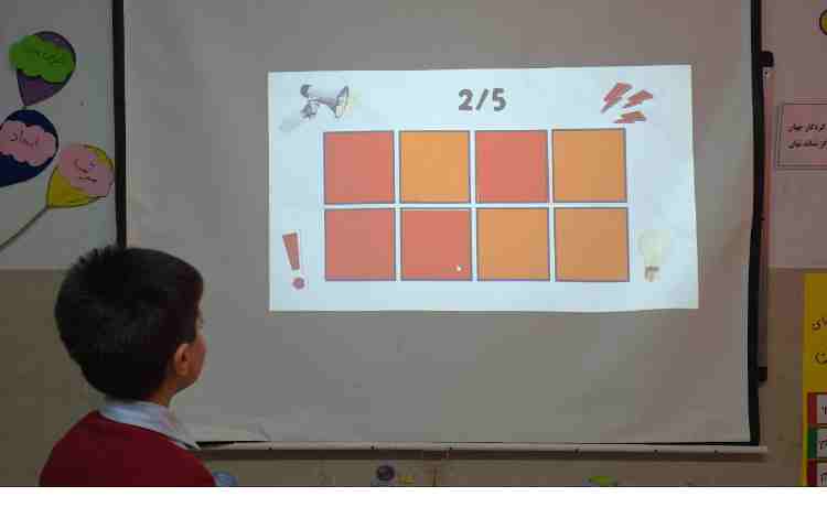 انجام بازی چالشی مربوطه به رنگ ها 1