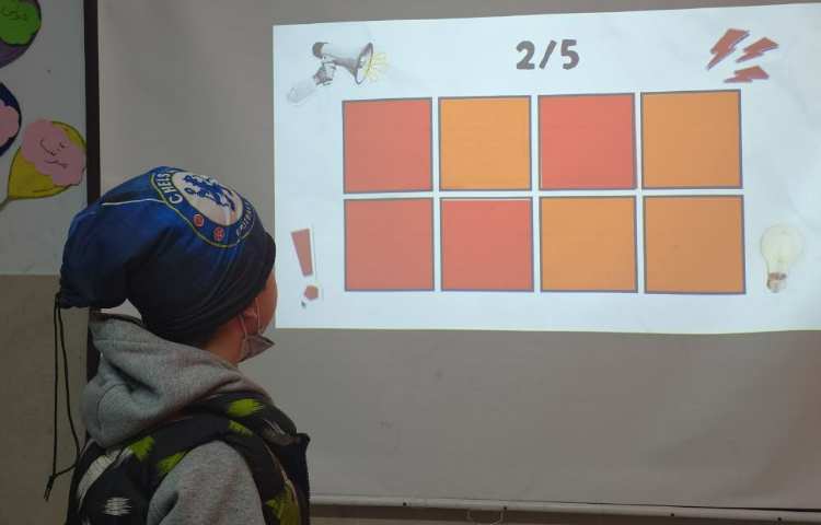 انجام بازی چالشی مربوطه به رنگ ها 2