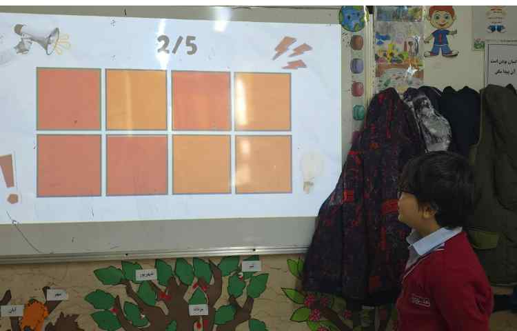 انجام بازی چالشی مربوطه به رنگ ها 3