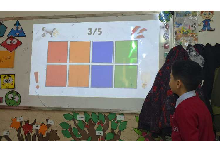 انجام بازی چالشی مربوطه به رنگ ها 6