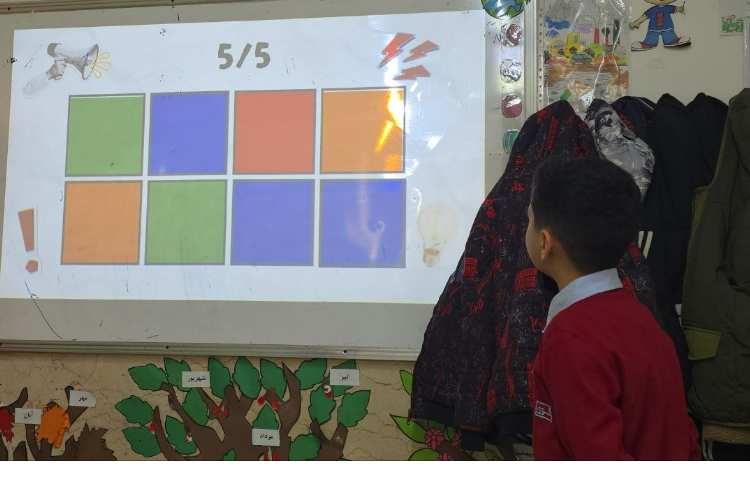 انجام بازی چالشی مربوطه به رنگ ها 7