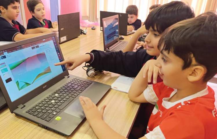 انجام تمرین صفحه 29 کتاب رایانه، دیزاین پس زمینه اسلایدها 9