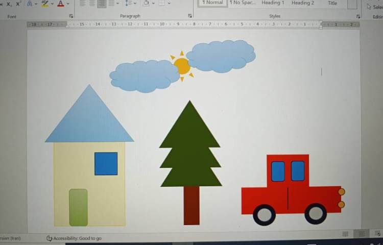 انجام تمرین صفحه 68 کتاب رایانه 1