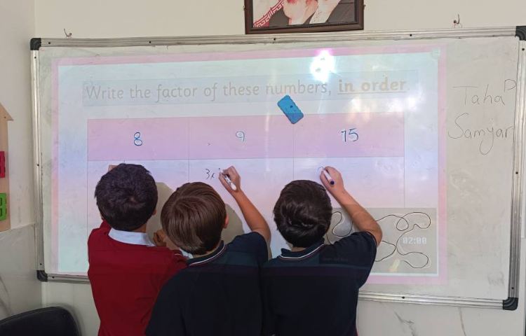 انجام تمرین‌های مربوط به کتاب ریاضی 3