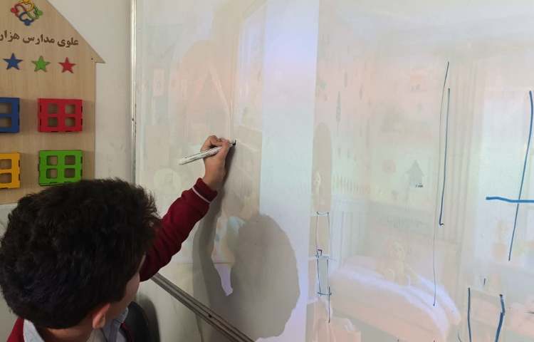 انجام تمرین‌های کتاب در زنگ Math 2