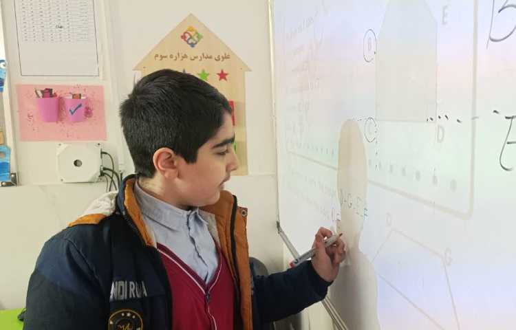 انجام تمرین‌های کتاب در زنگ Math 3