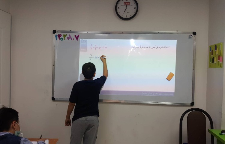 انجام تمرین‌ها و فعالیت‌های مبحث تبدیل عدد مخلوط به کسر 2