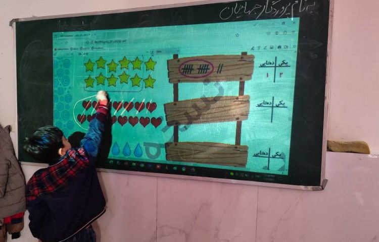 انجام دادن تمرین ریاضی دسته‌بندی کردن اعدادجدول ارزش مکانی 1