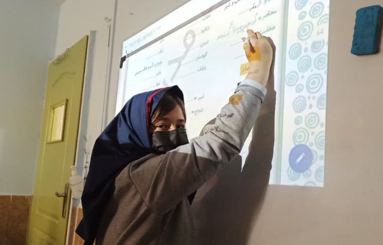 انجام سوال آخر کاربرگ فارسی 5